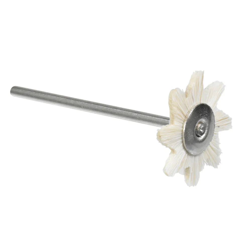 Geza Mini  7/8" Mounted Bristle Brushes (Pkg. of 10)