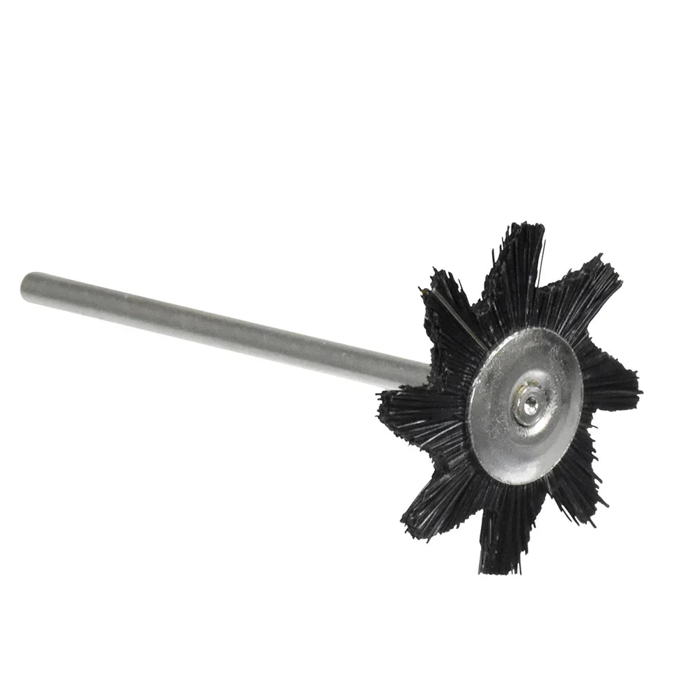 Geza Mini  7/8" Mounted Bristle Brushes (Pkg. of 10)