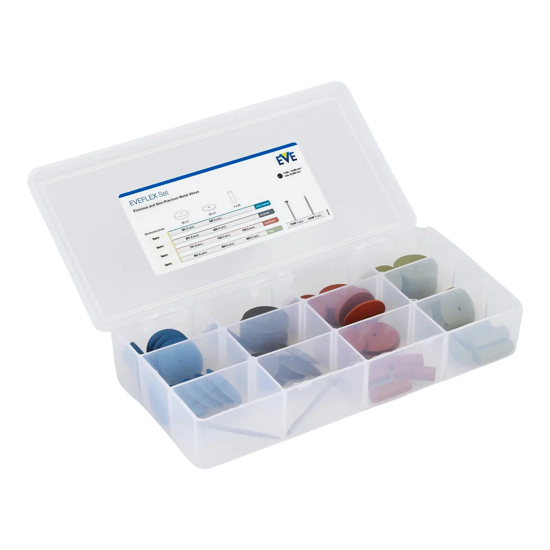 EVE® Poly Polishers EVEFLEX Unmounted (Set of 52)