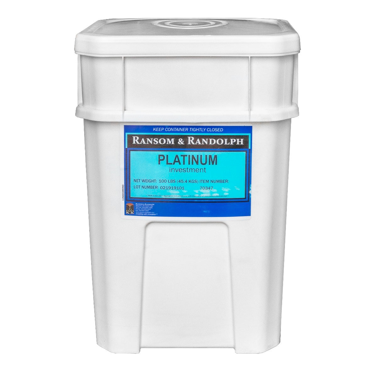 Ransom & Randolph Blue Label Platinum Investment & Binder - 100lb