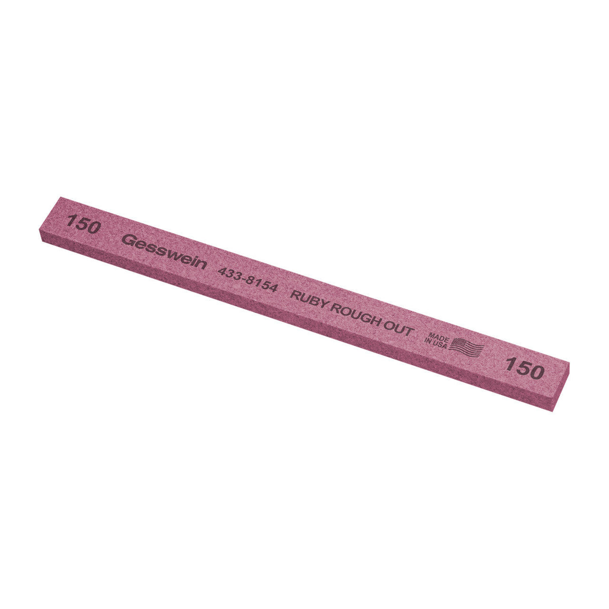 Gesswein® Ruby Rough-Out Stones 1/2" x 1/4" x 6" (Pkg. of 12)