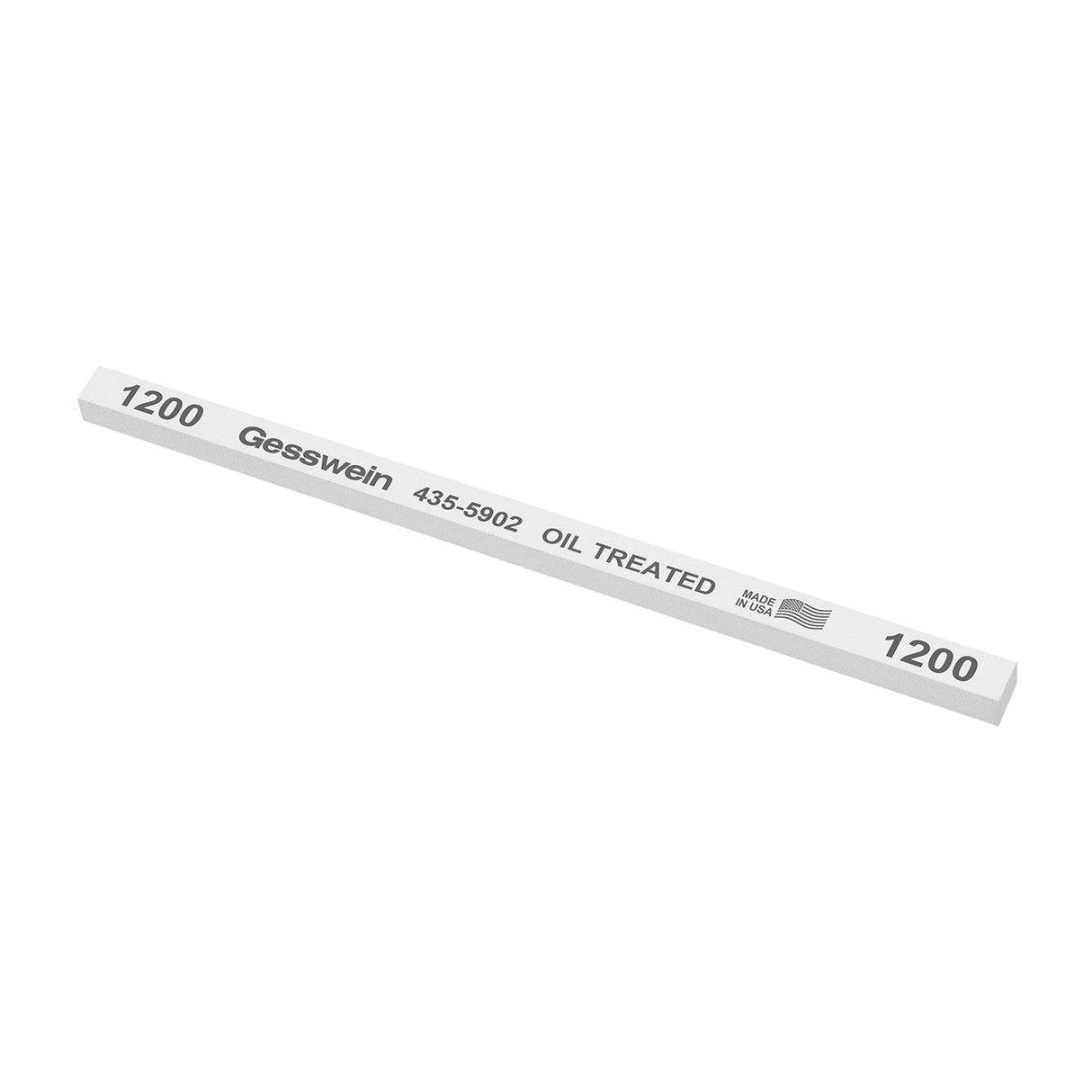Gesswein® Oil-Treated Stones - Rectangle 1/4" x 1/4" x 6" (Pkg. of 12)