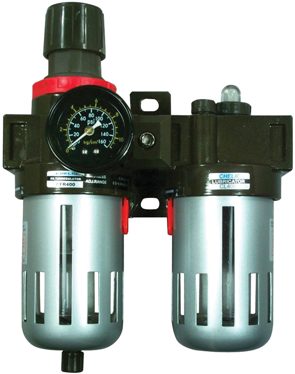 Filter, Regulator & Lubricator With Gauge
