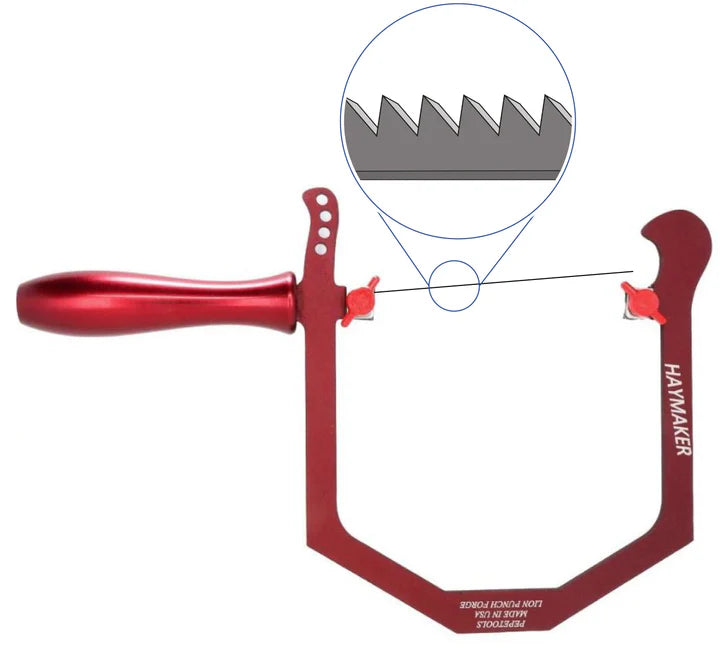 Haymaker Saw by Lion Punch Forge - RED