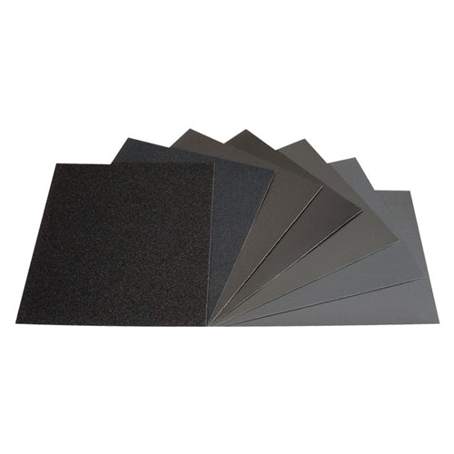 Norton Silicon Carbide Waterproof Sandpaper (Pkg. of 5)