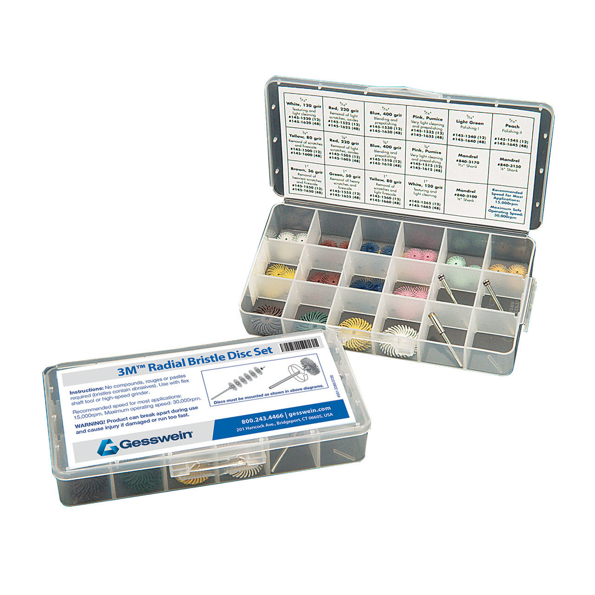 3M™ Radial Bristle Disc Sets