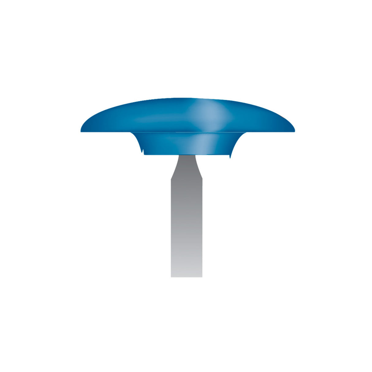 Blue Mounted Stones - "B" Style - 1/8" Shank (Pkg. of 24)