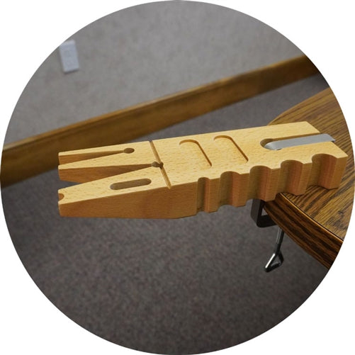 Multi-Function Double-Sided Bench Pin With C-Clamp