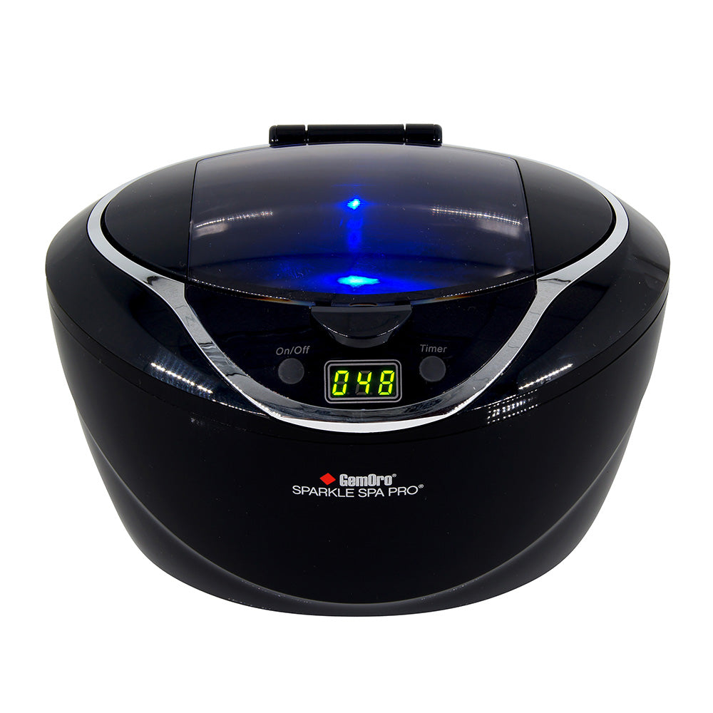GemOro SparkleSpa Pro® Personal Ultrasonic Jewelry Cleaner