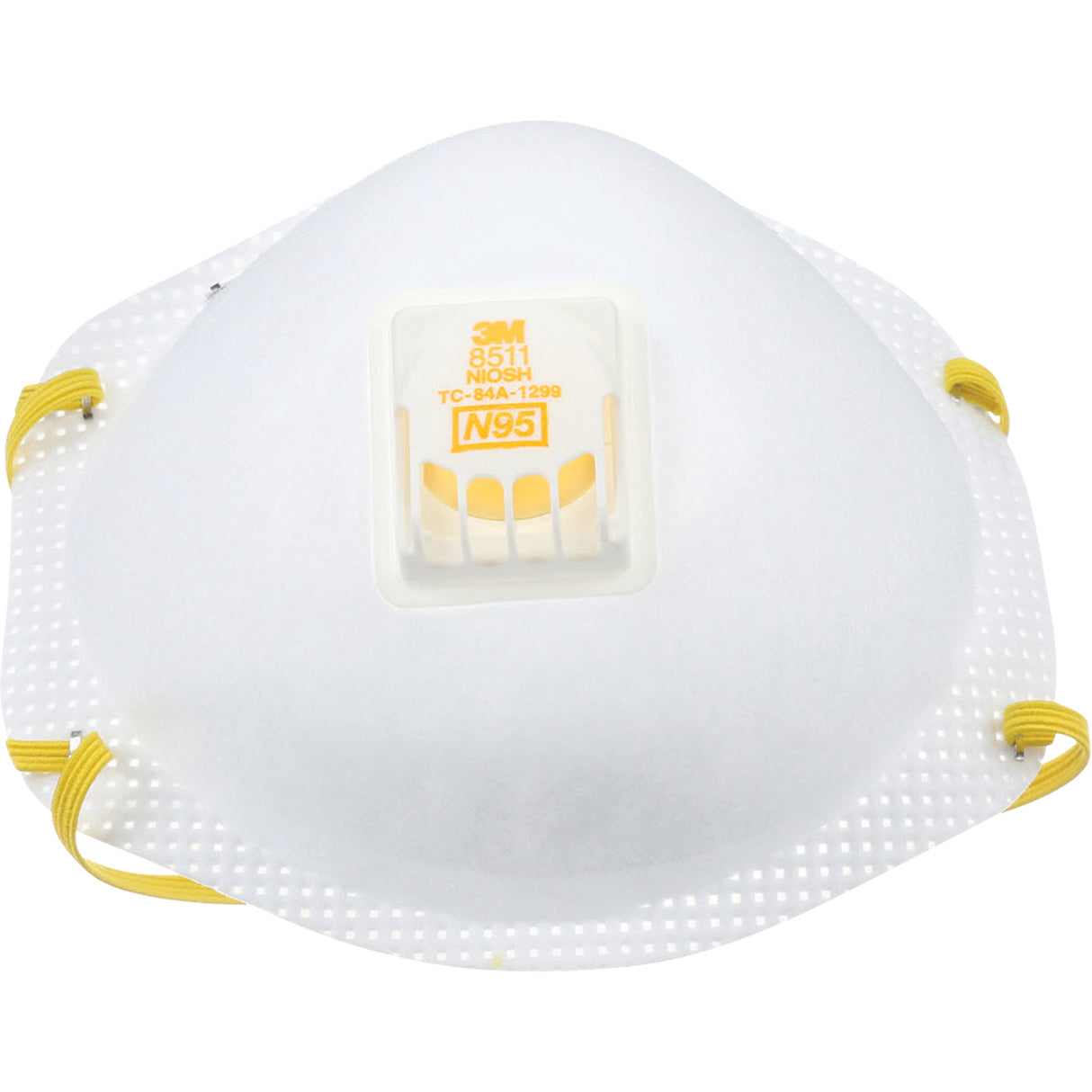 3M Particulate Respirators, 8511 (N95, NIOSH Certified) Box of 10