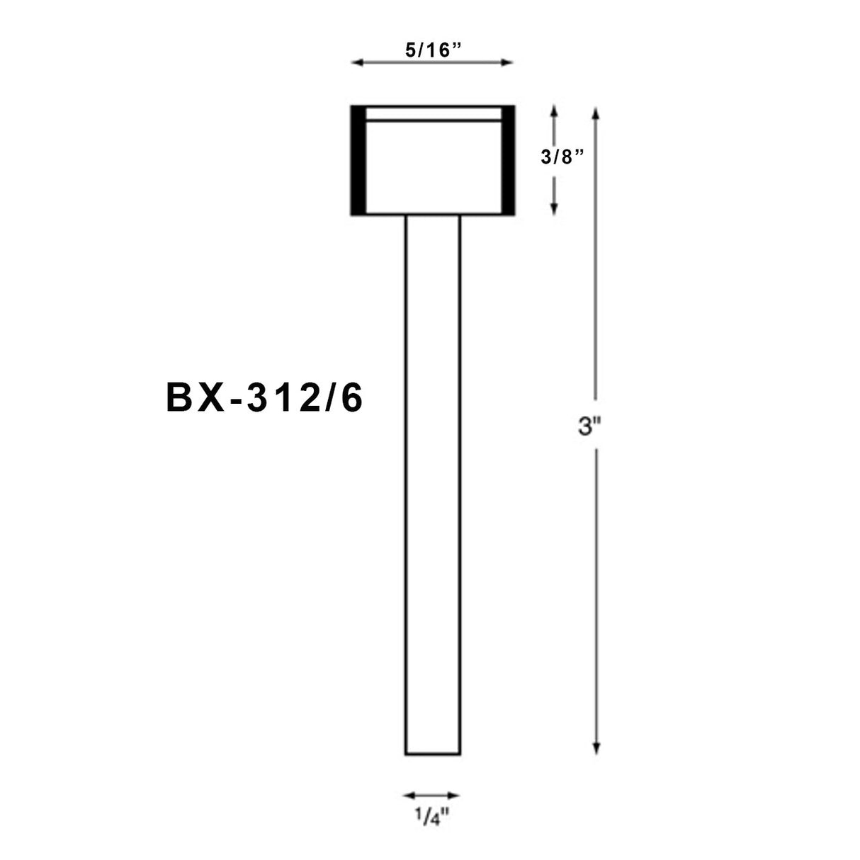 CBN Pins - "BX" Series