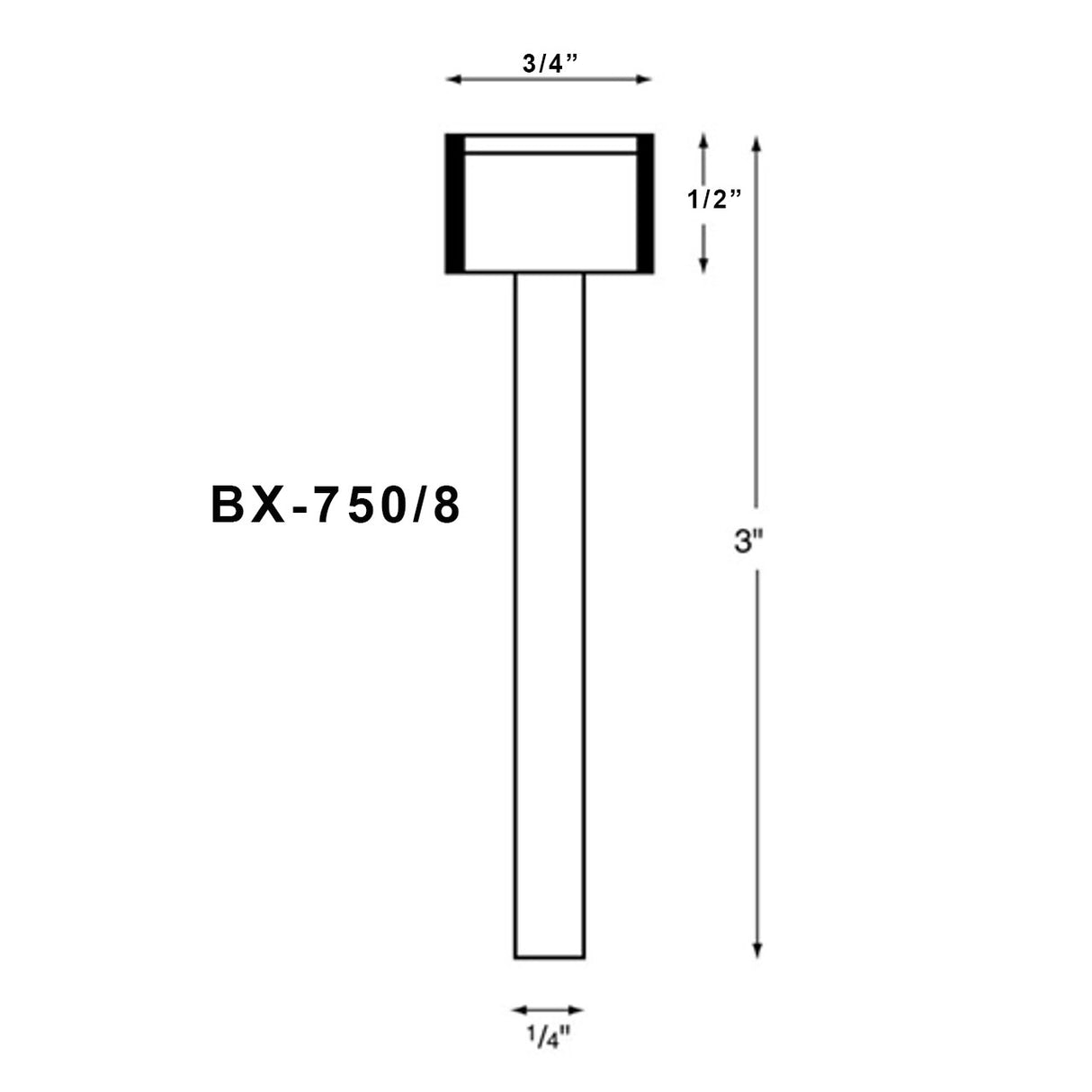 CBN Pins - "BX" Series