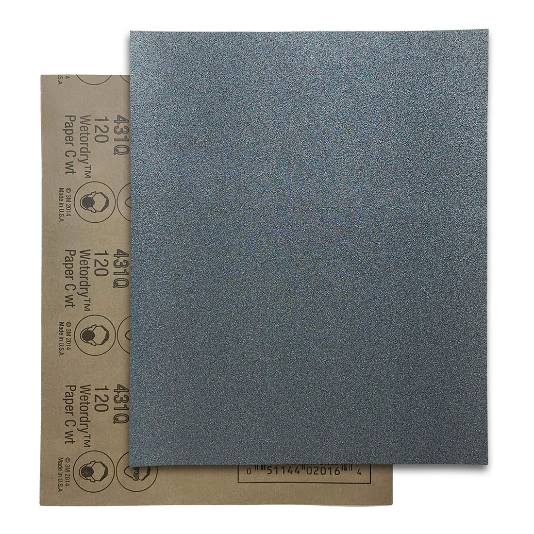 3M™ Wetordry™ Silicon Carbide Sandpaper (Pkg. of 5)