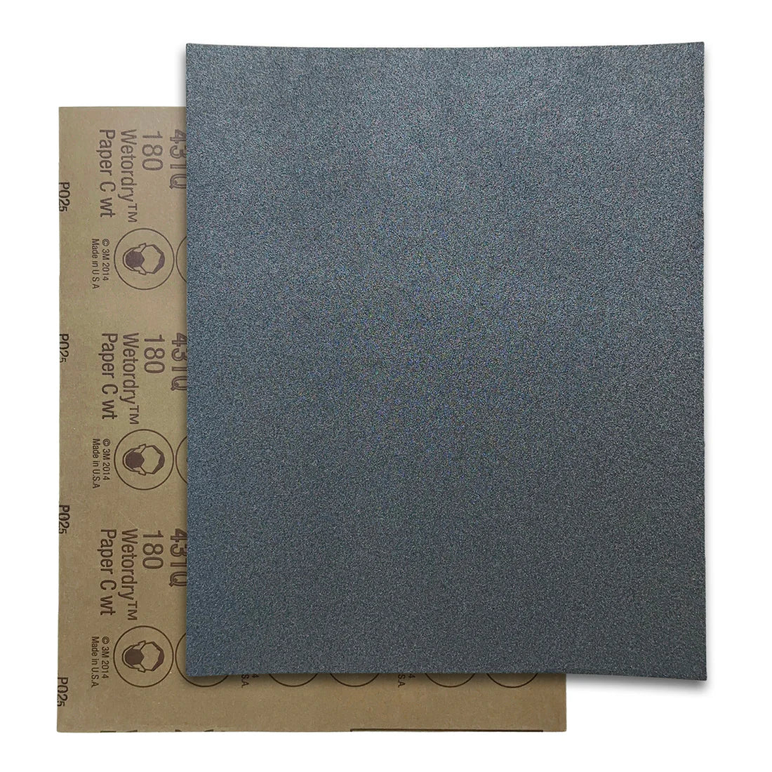 3M™ Wetordry™ Silicon Carbide Sandpaper (Pkg. of 5)