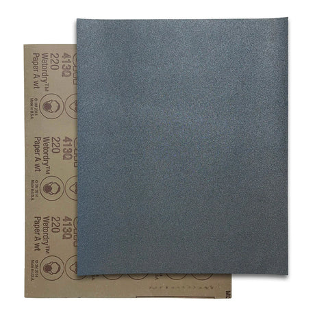 3M™ Wetordry™ Silicon Carbide Sandpaper (Pkg. of 5)