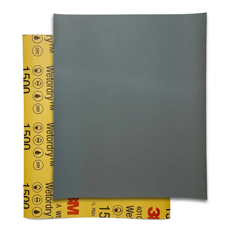 3M™ Wetordry™ Silicon Carbide Sandpaper (Pkg. of 5)