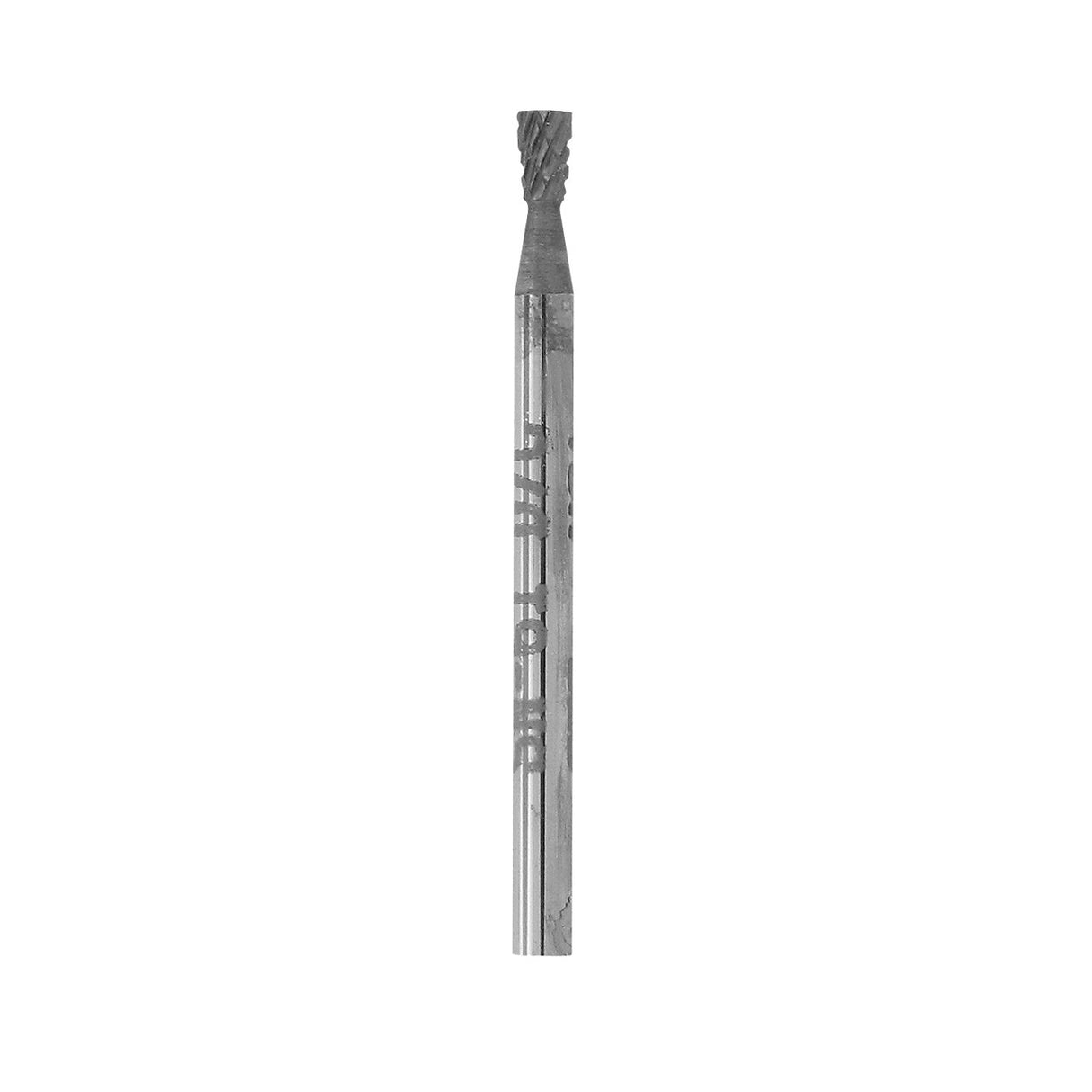 1-1/4" Solid Carbide Burs - 3/32" Shank, 3/32" x 1/8" Cut, Inverted Cone