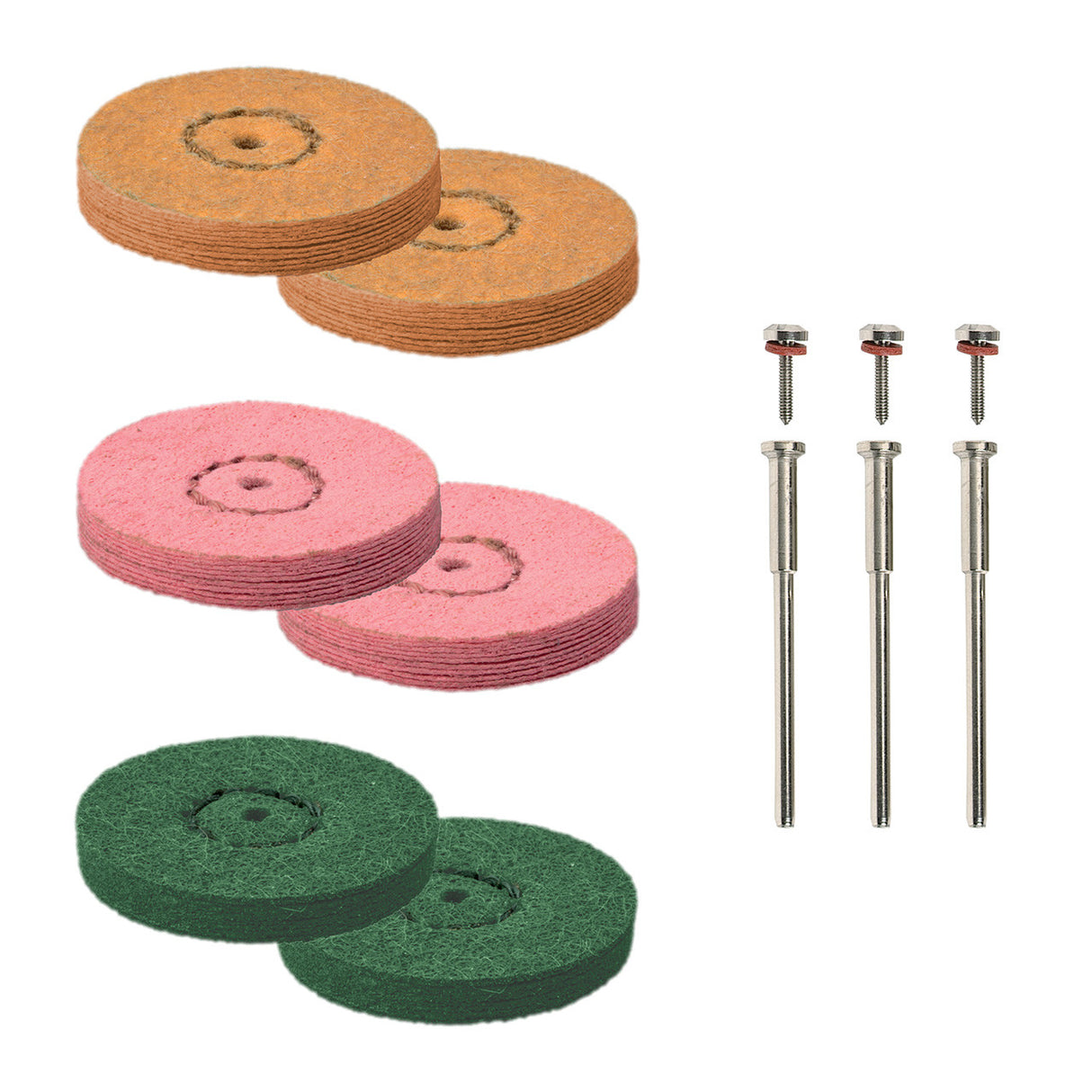 EVE® SoftWheel 7/8" Sampler Set With Mandrel (Set of 7)