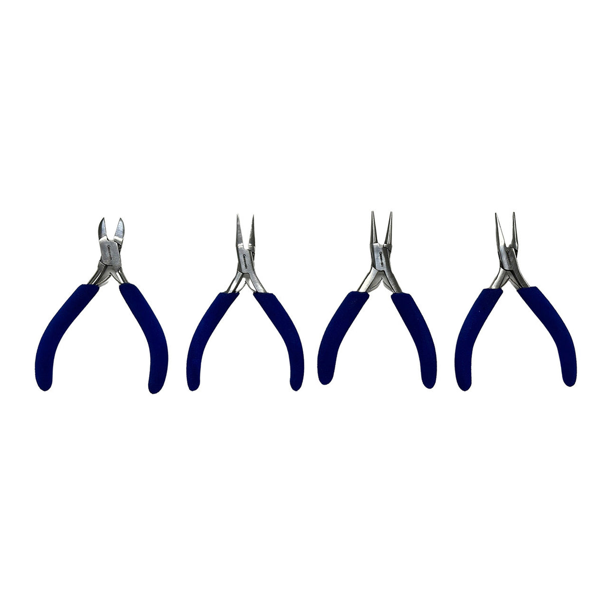 Foam Grip Stainless Pliers - Set of 4