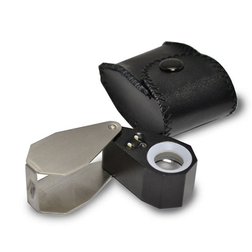 Grobet USA 14X Illuminated Jewelers’ Loupe with Ultraviolet Lighting