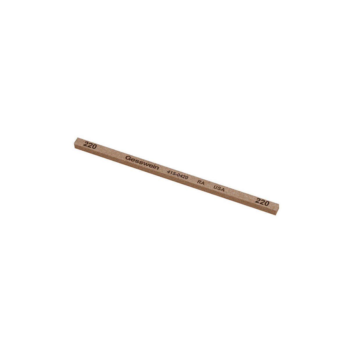 Gesswein® RA Stones Rectangle 5/32" x 5/32" x 4" (Pkg. of 12)