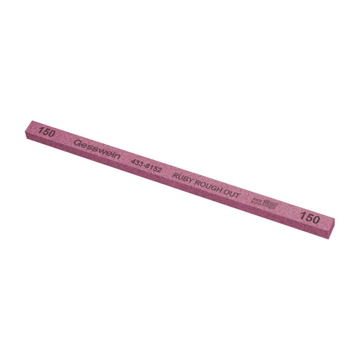 Gesswein® Ruby Rough-Out Stones 1/4" x 1/4" x 6"