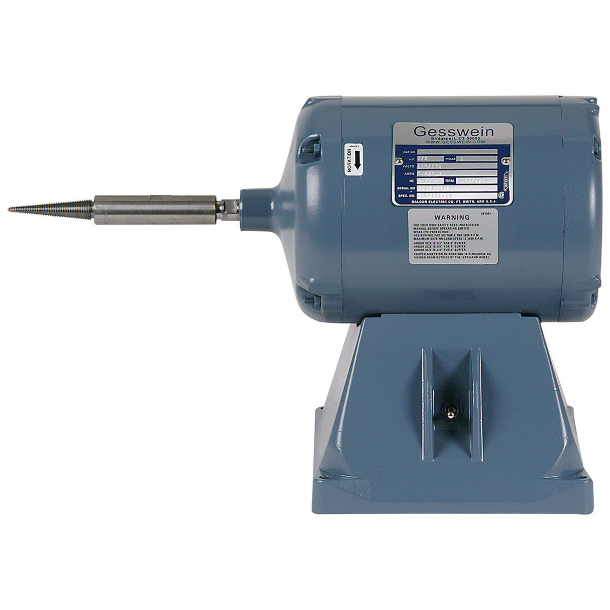 Baldor-Reliance® #50 Motor, 1/2 HP - Left, 110V