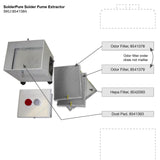 Quatro SolderPure Solder Fume & Particulate Extractor