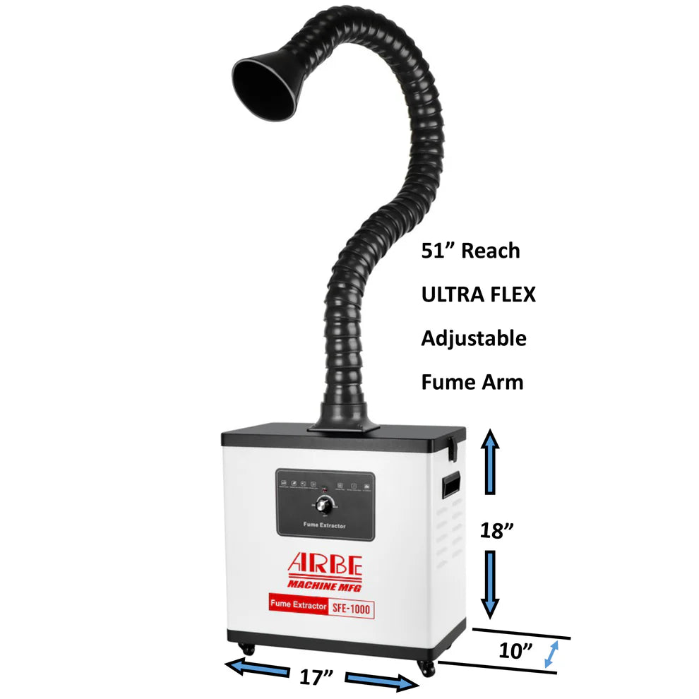 Arbe SFE-1000 Heavy Duty Fume Extractor