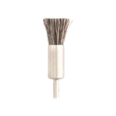 SUPRA® Miniature "ME"® Bristle End Brushes, 3/32" Shank (Pkg. of 12)