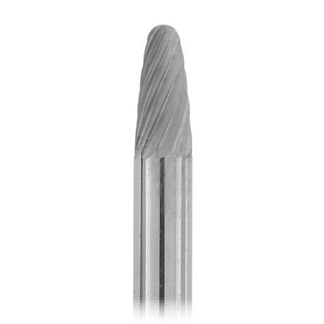 Solid Carbide Burs, 1-1/2" Long, 1/8" Shank