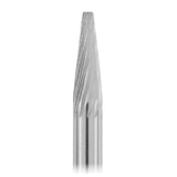 Solid Carbide Burs, 1-1/2" Long, 1/8" Shank