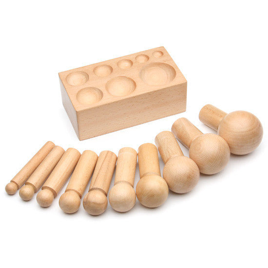 Wood Dapping Punch & Die Set (16 to 64 mm)