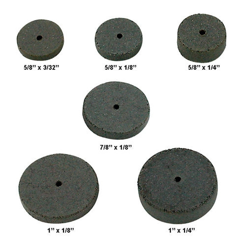 Cratex® Small Wheels, 5/8", 7/8" & 1"