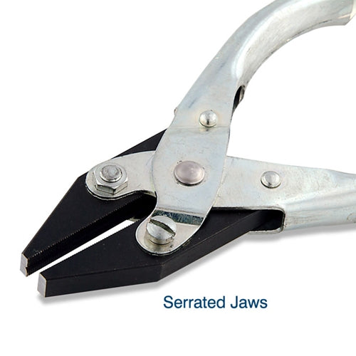 Flat Parallel Jaw Pliers, Smooth or Serrated Jaws