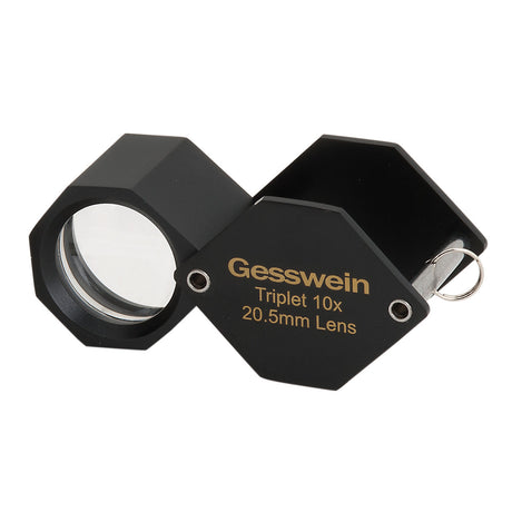 10X Gesswein® 20.5mm Hex Triplet Loupes