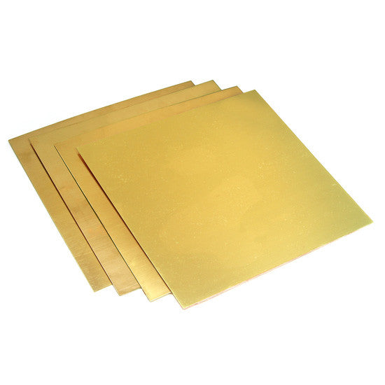 Brass Sheets Square (12")