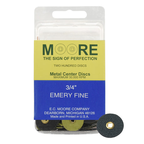 Moore's Snap-On Discs, Emery (200pcs)