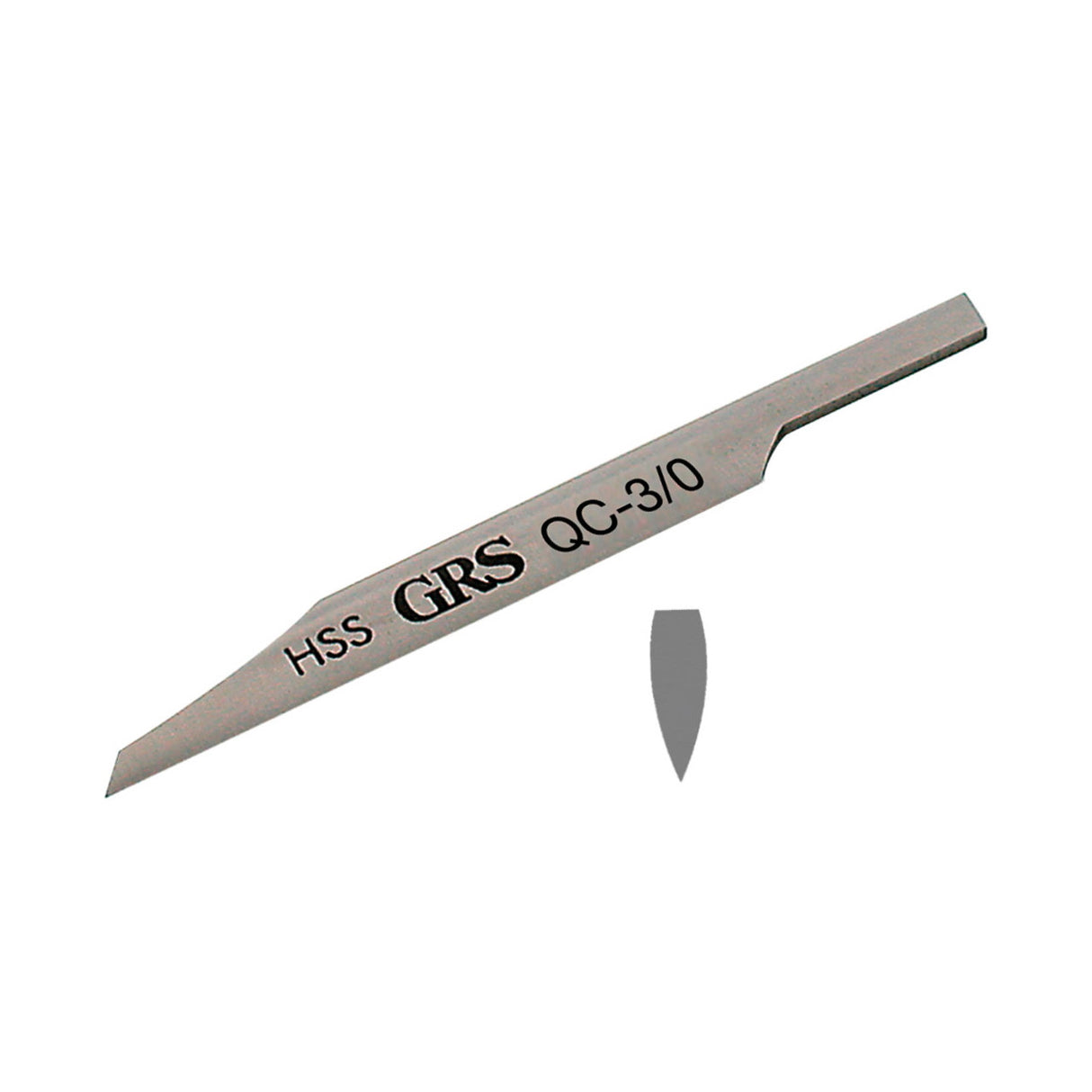 GRS® QC Gravers - Point Onglette
