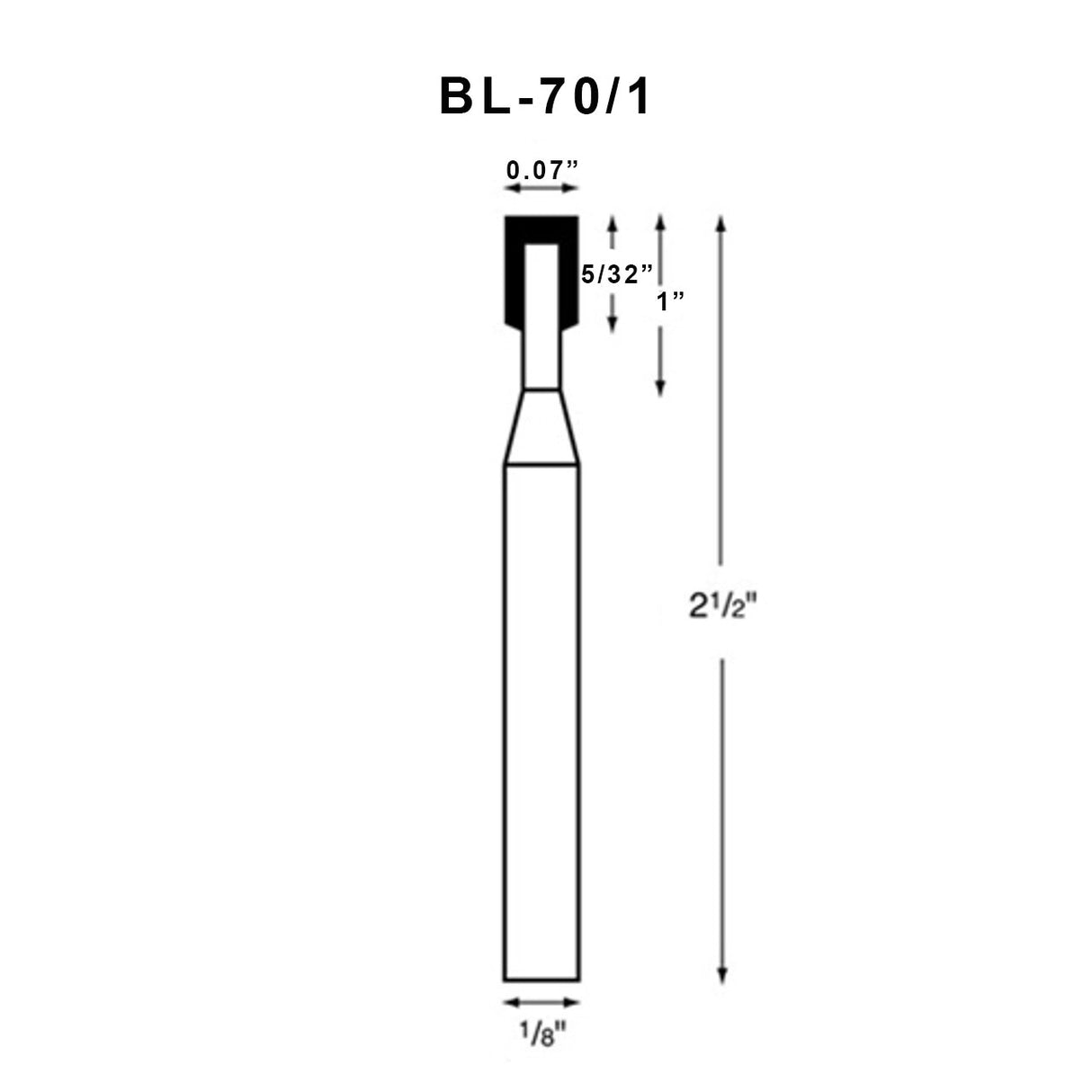 CBN Pins - "BL" Series